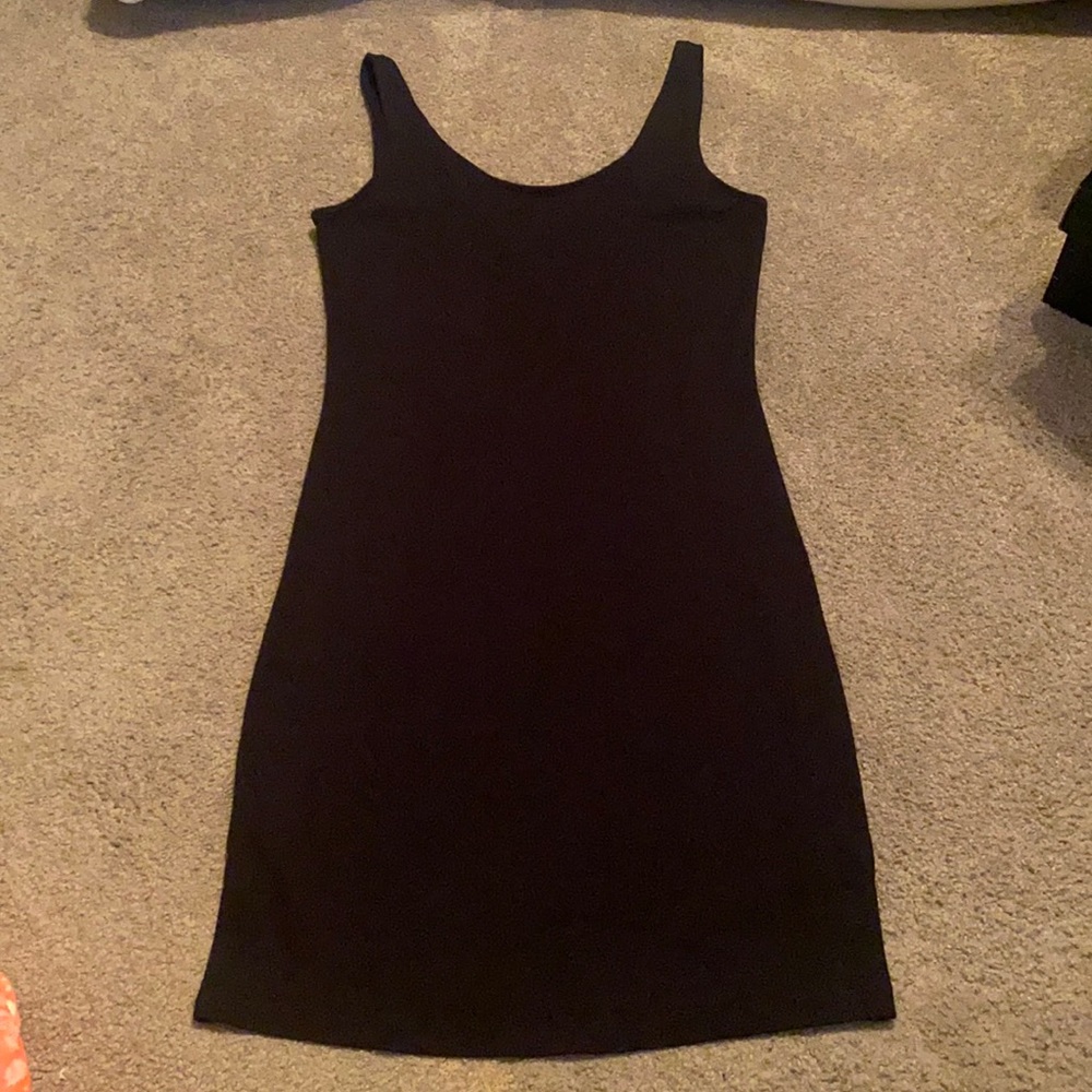 Black casual dress